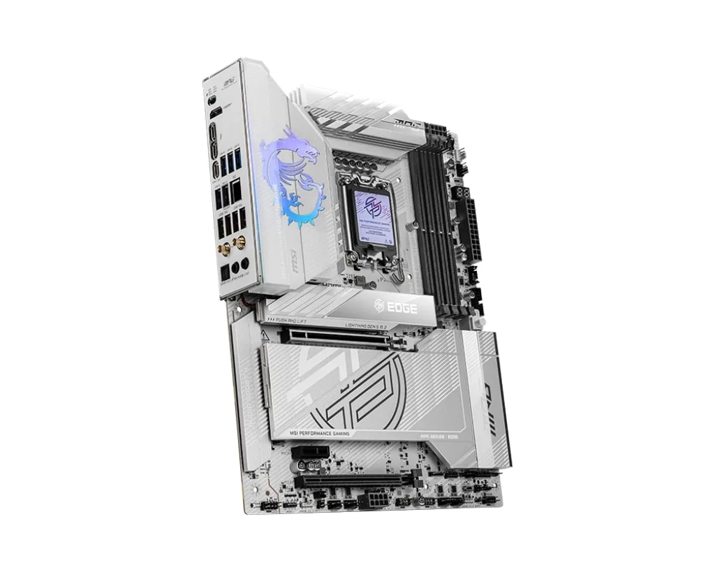 Материнcька плата MSI MPG Z890 EDGE TI WIFI s1851 Z890 4xDDR5 M.2 HDMI Wi-Fi BT ATX