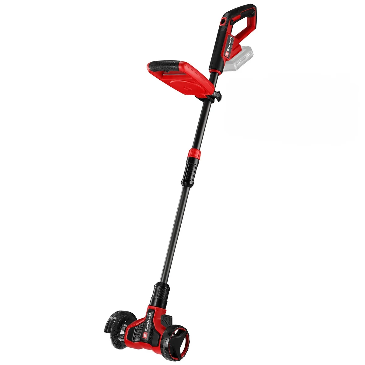 Очищувач швів плитки Einhell Expert GE-CC 18/110 Li E-Solo 18В, 1150-1500 об/хв, з телескопічною штангою та щіткою 110 мм.