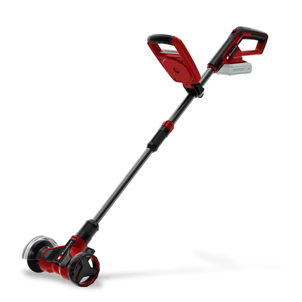 Очищувач швів плитки Einhell Expert GE-CC 18/110 Li E-Solo 18В, 1150-1500 об/хв, з телескопічною штангою та щіткою 110 мм.