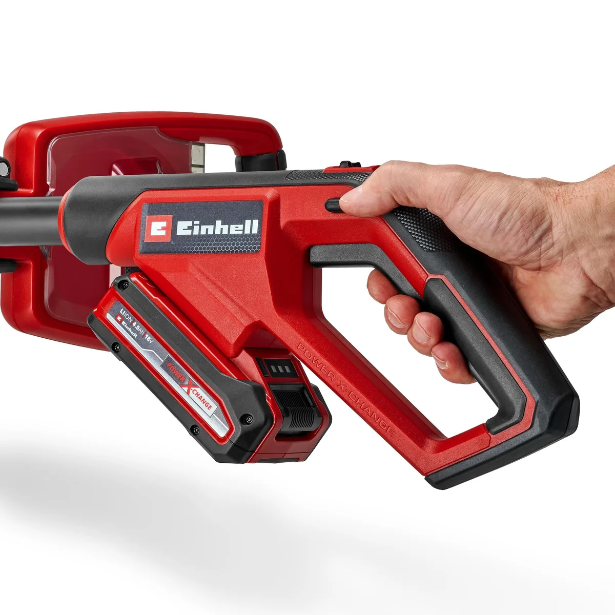 Очищувач швів плитки Einhell Expert GE-CC 18/110 Li E-Solo 18В, 1150-1500 об/хв, з телескопічною штангою та щіткою 110 мм.