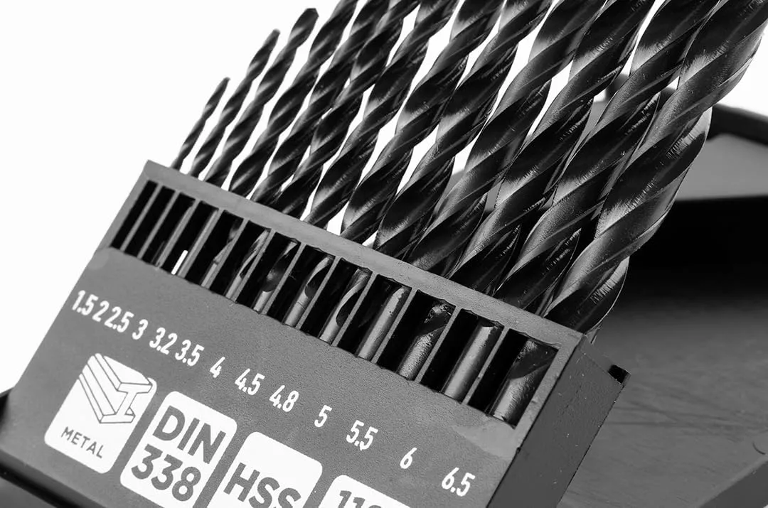 Набір свердел GRAPHITE HSS 1,5-6,5 мм швидкорізальна сталь 13 шт кейс