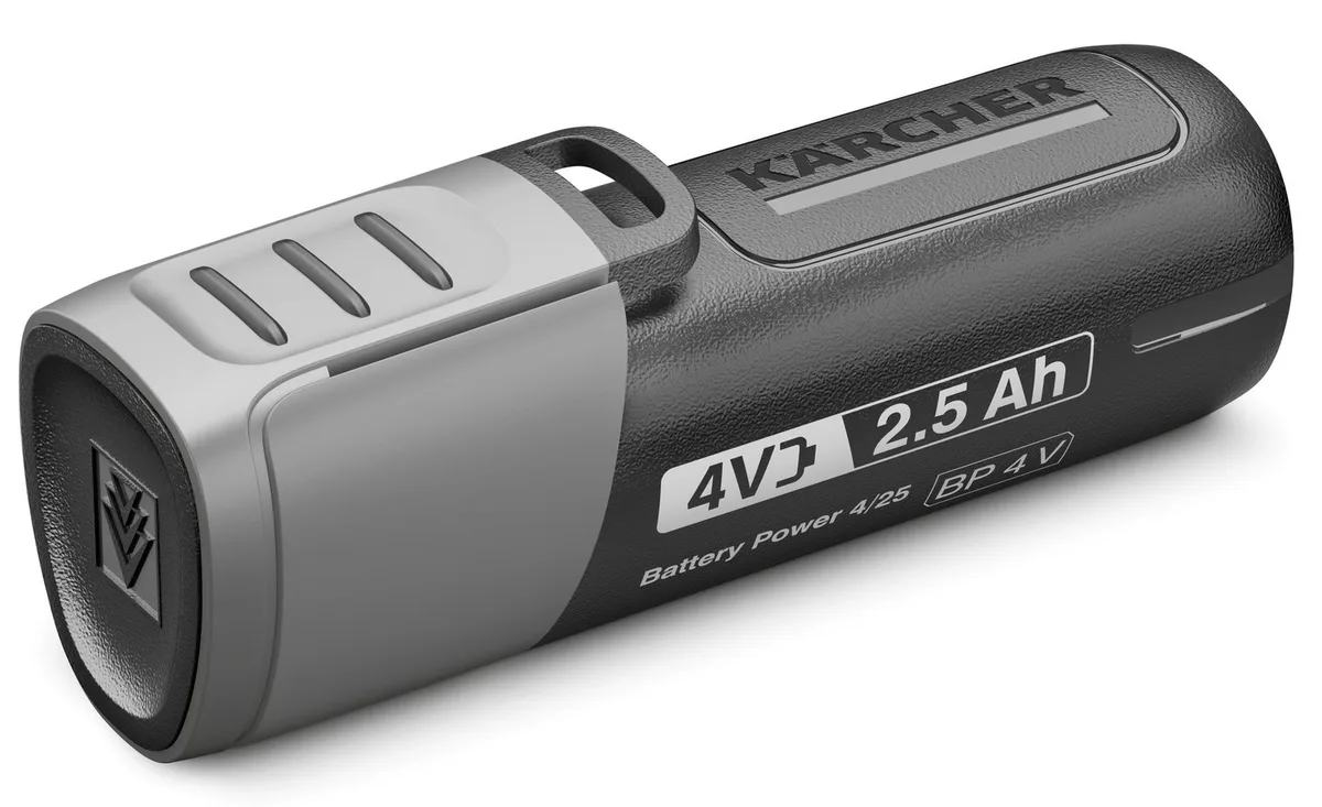 Акумулятор Karcher 4В Li-Ion 2,5 Ач для апаратів Battery Power змінний акумулятор електроінструментів