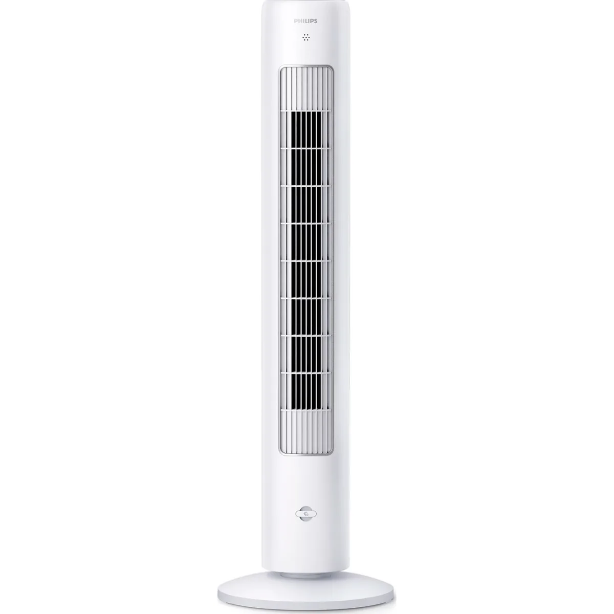 Вентилятор Philips колонний, 110 см, 40 Вт, пульт дистанційного керування, дисплей, білий