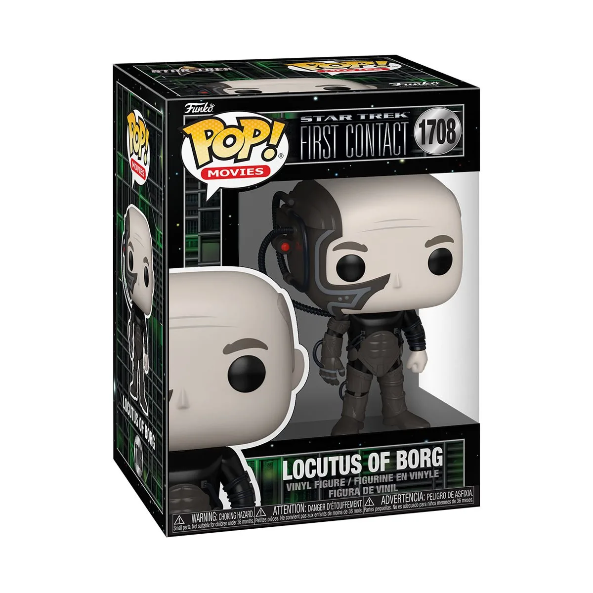Фигурка Funko POP Movies: Star Trek First Contact - Пикар (Борг)