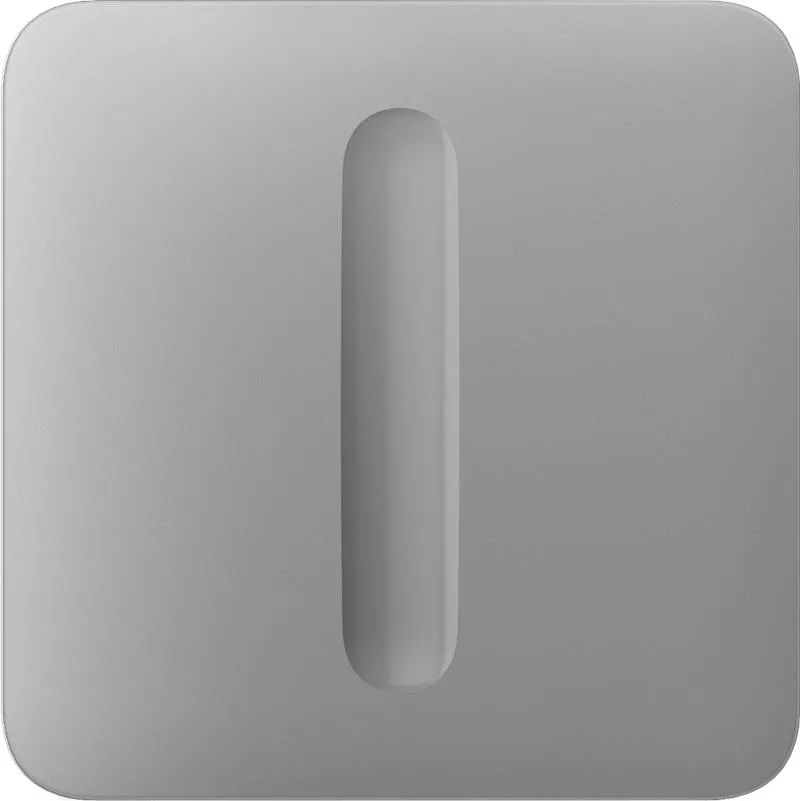 Кнопка для одноклавішного вимикача димера Ajax SoloButton Dimmer 1-gang 2-way for LightSwitch, Jeweler, бездротовий, fog