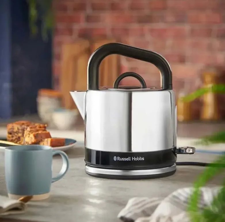 Електрочайник Russell Hobbs Нержавіюча сталь 1,5 л Чорний 2400 Вт