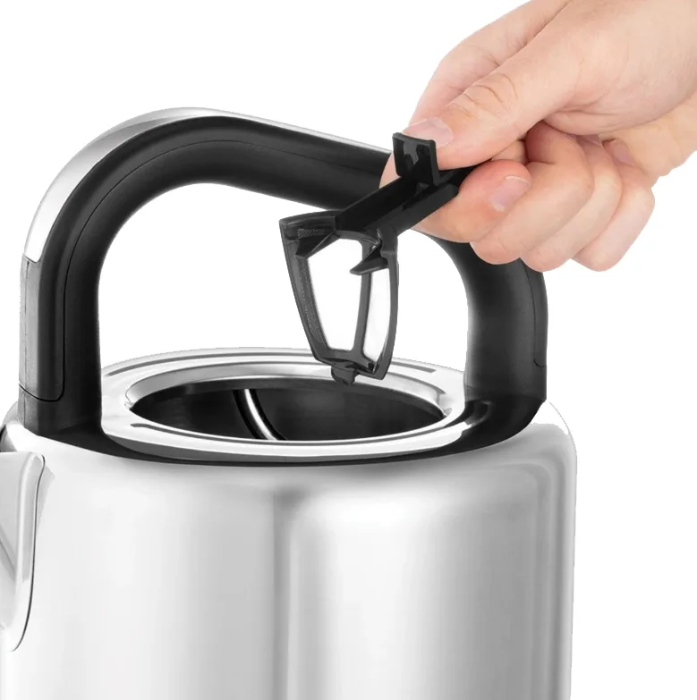 Електрочайник Russell Hobbs Нержавіюча сталь 1,5 л Чорний 2400 Вт