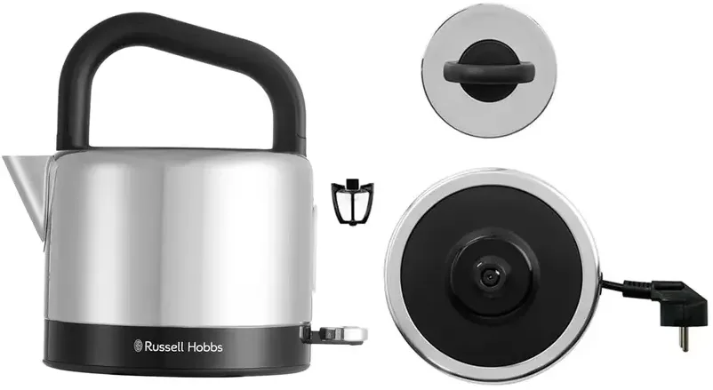 Електрочайник Russell Hobbs Нержавіюча сталь 1,5 л Чорний 2400 Вт