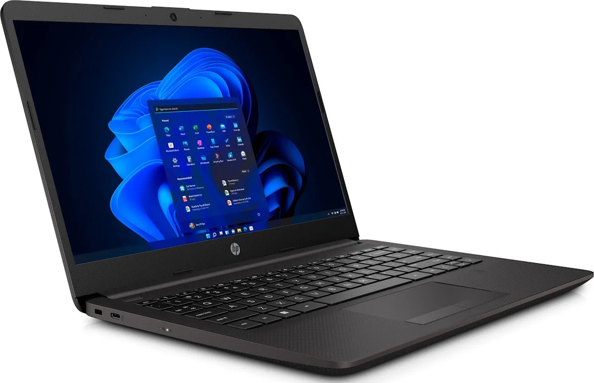 Ноутбук HP 14" IPS FHD чорний Intel Core 3 16GB SSD 512GB