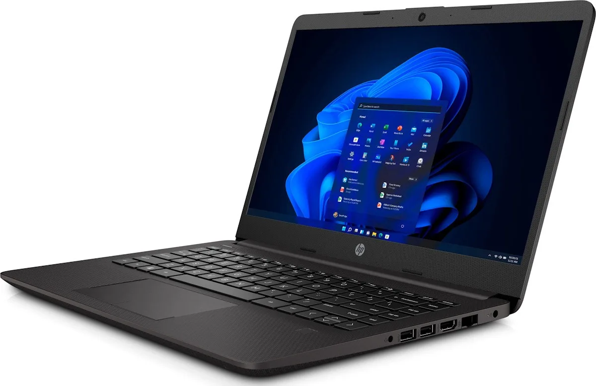 Ноутбук HP 14" IPS FHD чорний Intel Core 3 16GB SSD 512GB