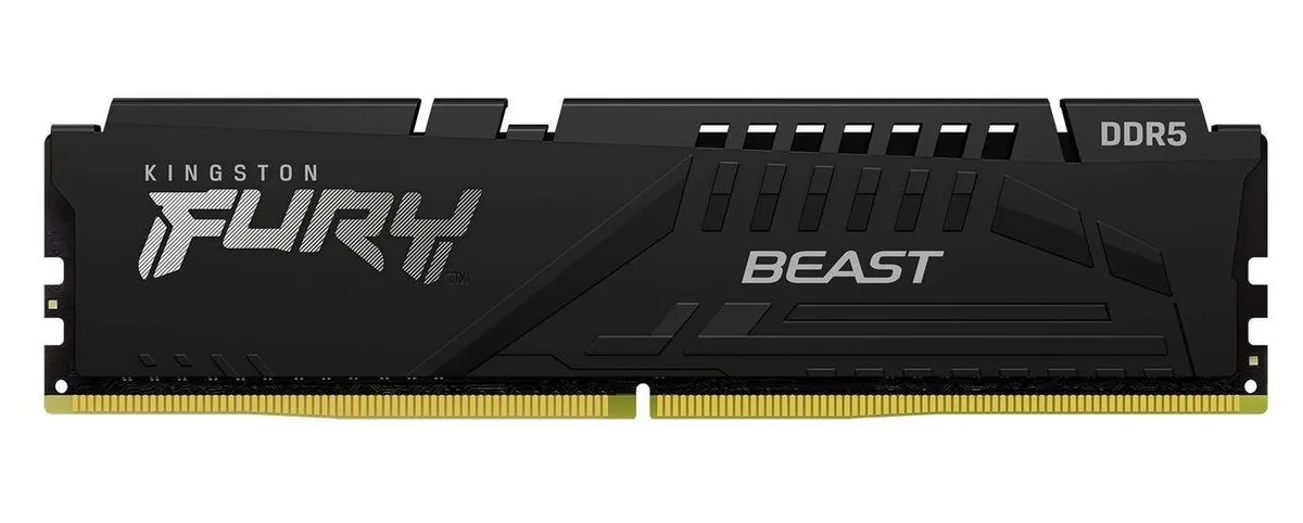 Пам'ять ПК Kingston DDR5 32 ГБ 5600 МГц чорна KF556C36BBE2-32