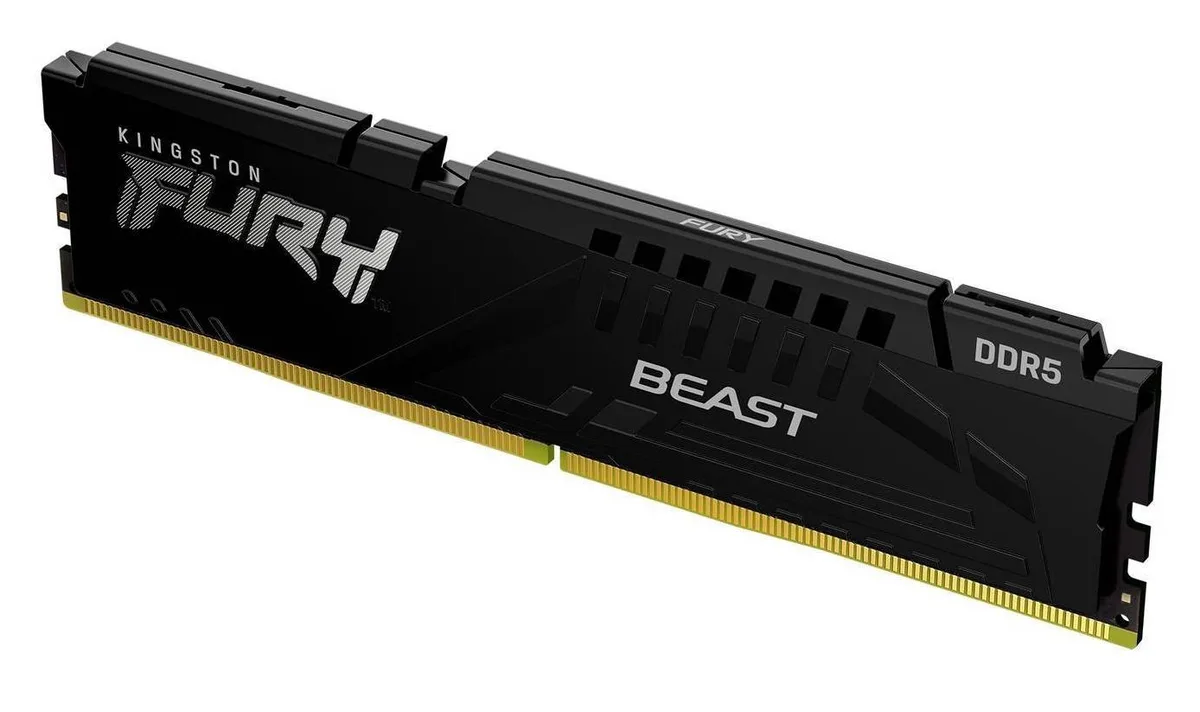 Пам'ять ПК Kingston DDR5 32 ГБ 5600 МГц чорна KF556C36BBE2-32