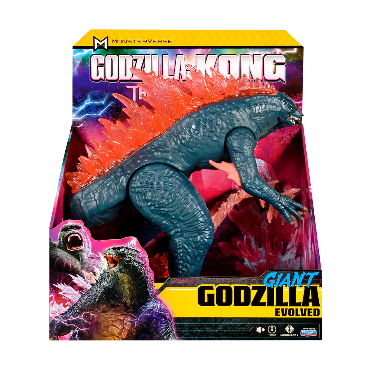 Фігурка Ґодзілла гігант Godzilla vs. Kong полімер 28 см