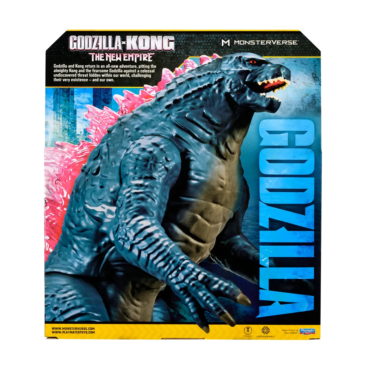 Фігурка Ґодзілла гігант Godzilla vs. Kong полімер 28 см