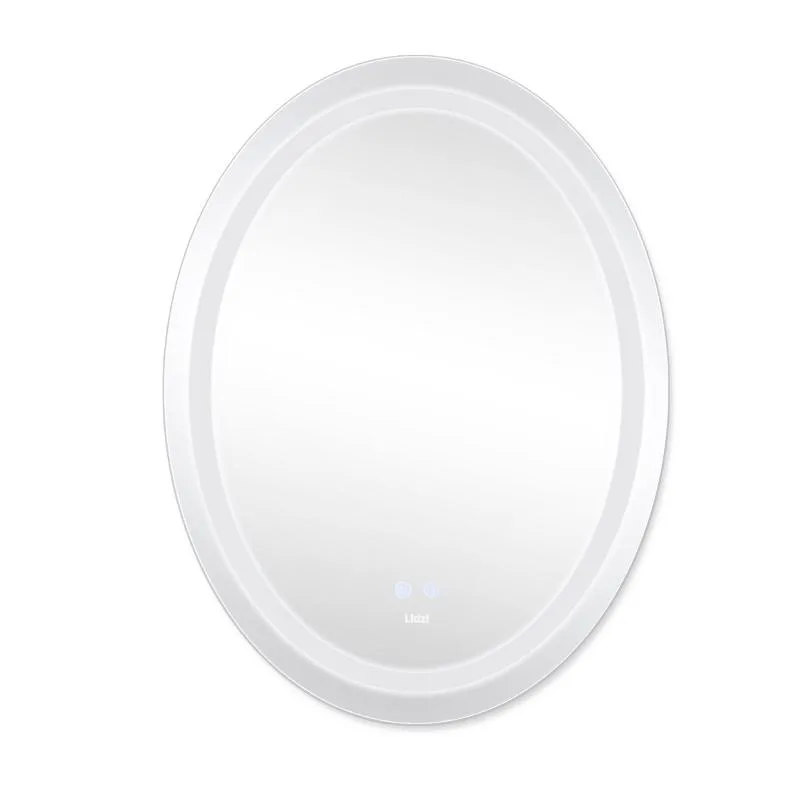 Дзеркало Lidz Vida з LED-підсвічуванням Touch 500х700 мм антизапотівання для ванної кімнати