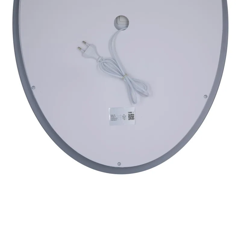 Дзеркало Lidz Vida з LED-підсвічуванням Touch 500х700 мм антизапотівання для ванної кімнати