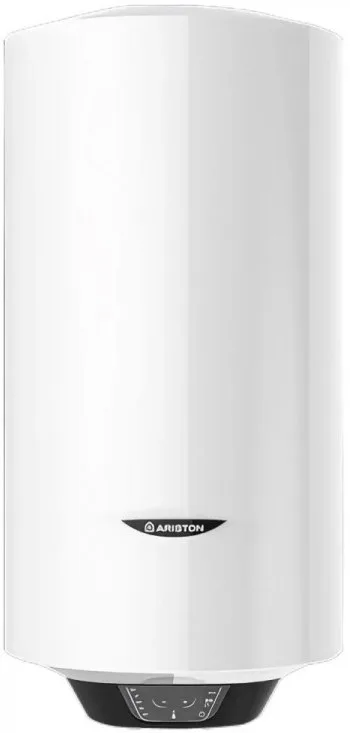 Електричний водонагрівач Ariston круглої форми PRO1 ECO 30 V SLIM 1.8K PL EU, об'ємом 30 л, потужністю 1,8 кВт, з електронним керу