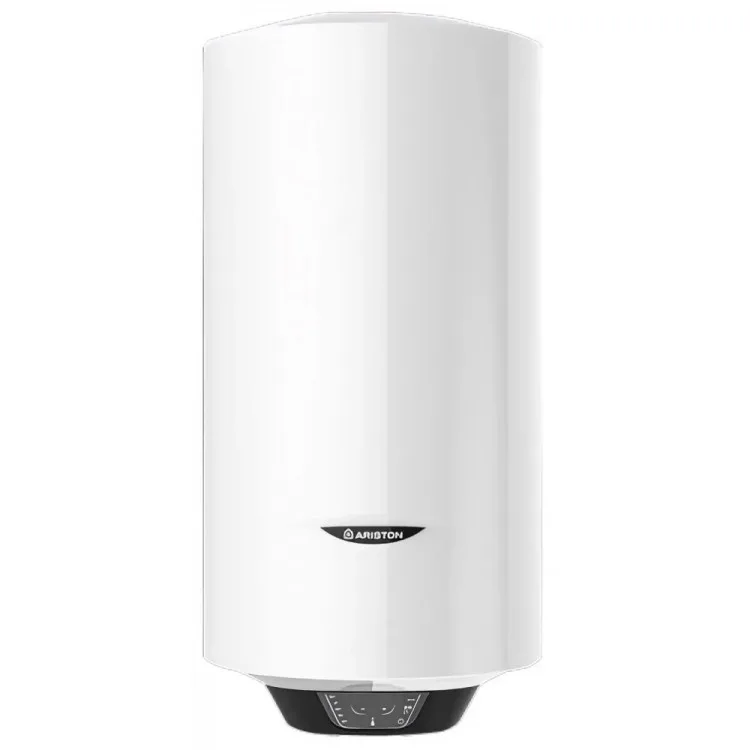Електричний водонагрівач Ariston круглої форми PRO1 ECO 30 V SLIM 1.8K PL EU, об'ємом 30 л, потужністю 1,8 кВт, з електронним керу