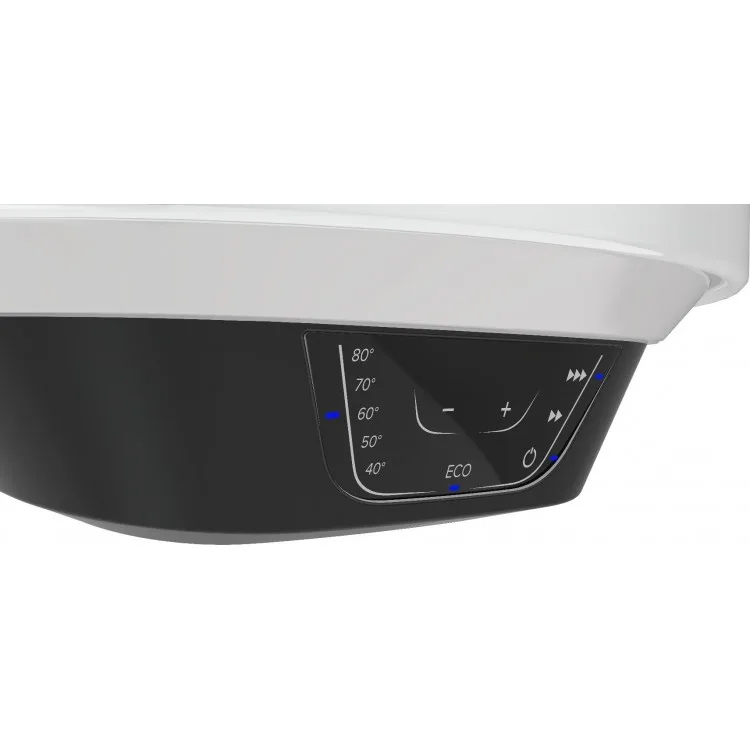 Електричний водонагрівач Ariston круглої форми PRO1 ECO 30 V SLIM 1.8K PL EU, об'ємом 30 л, потужністю 1,8 кВт, з електронним керу