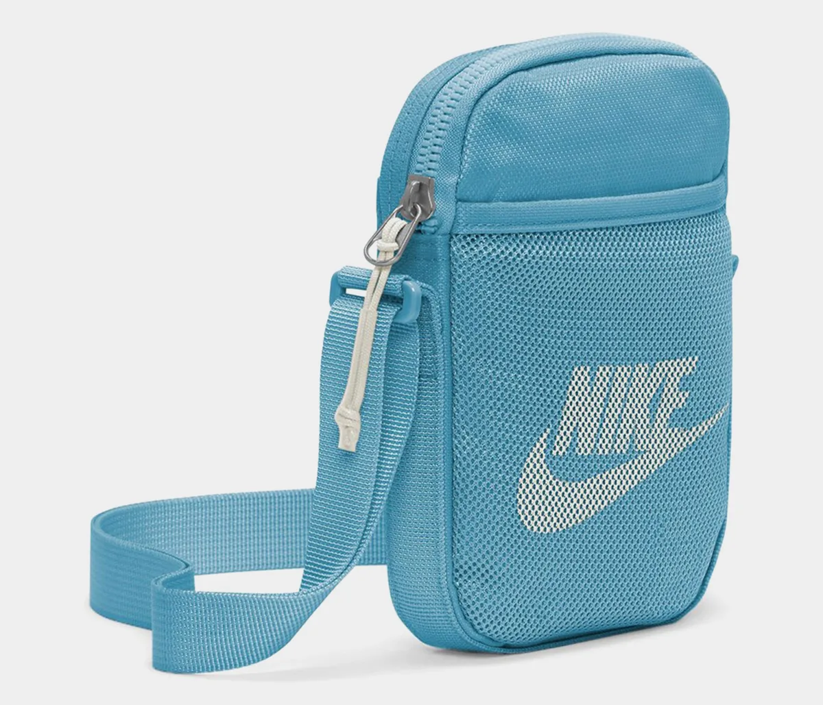Сумка Nike нейлон S блакитний 18x13x3 см