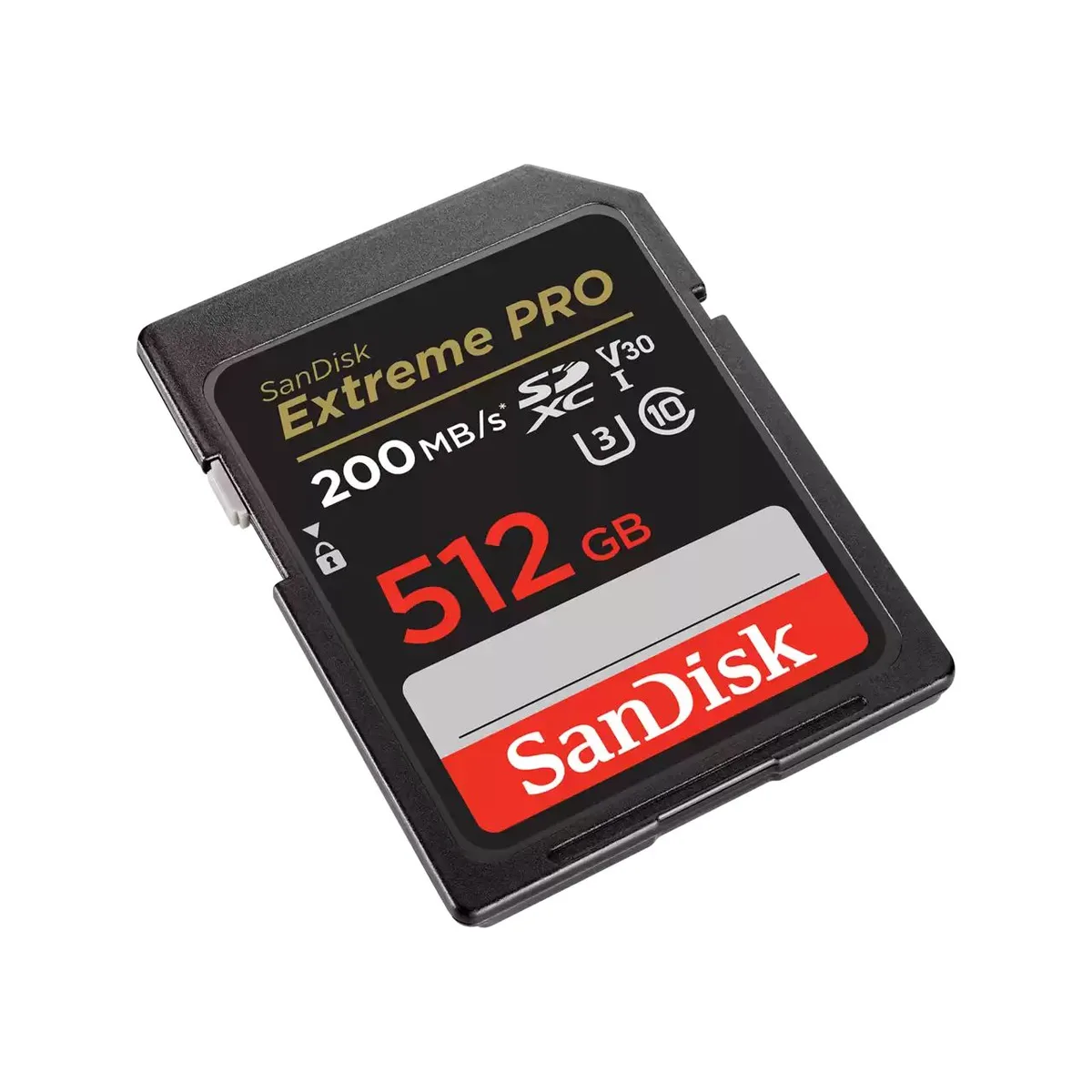 Карта памяти SanDisk SD 512GB C10 UHS-I U3 R200/W140MB/s Extreme Pro V30