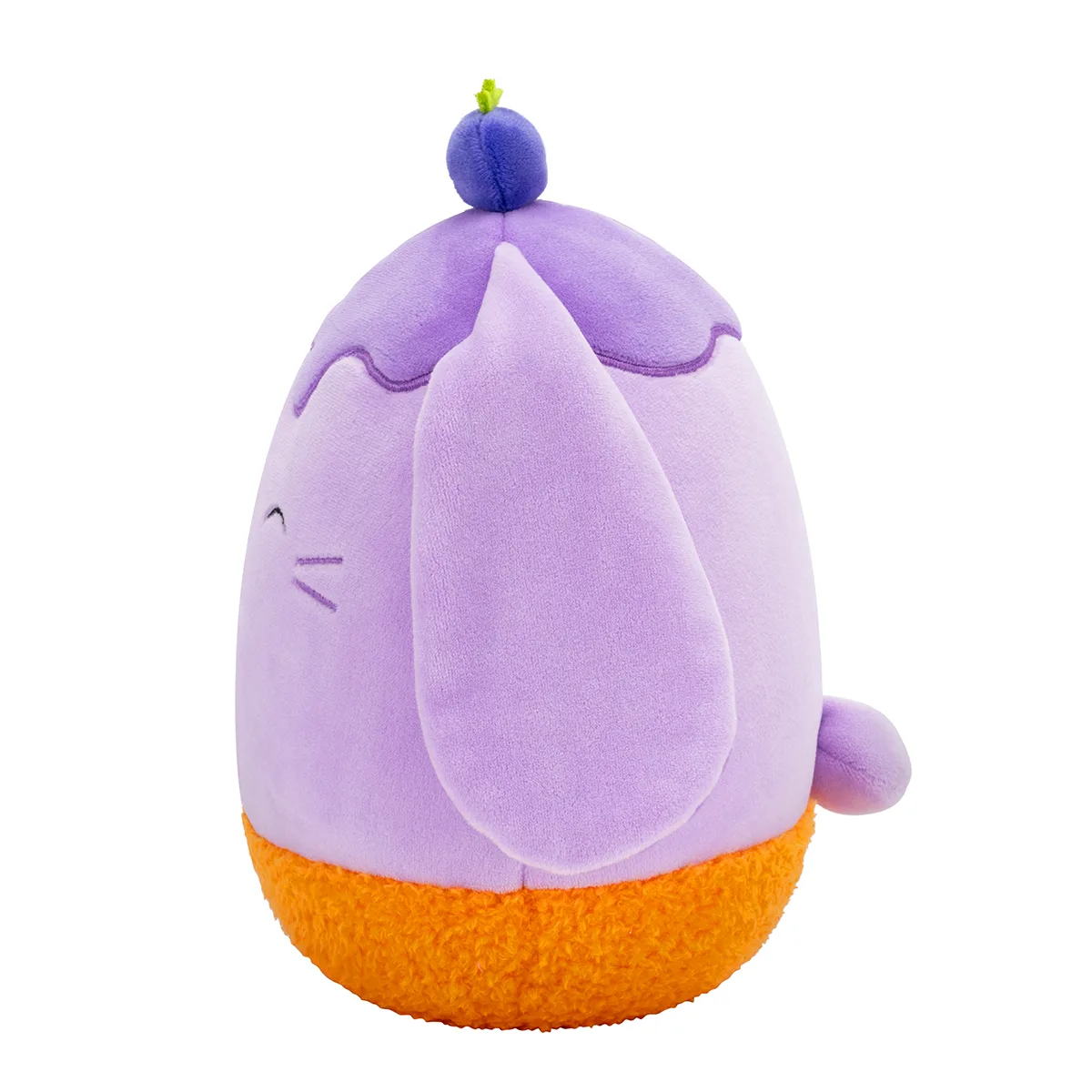 М'яка іграшка Squishmallows поліестер 19 см чорничний кролик