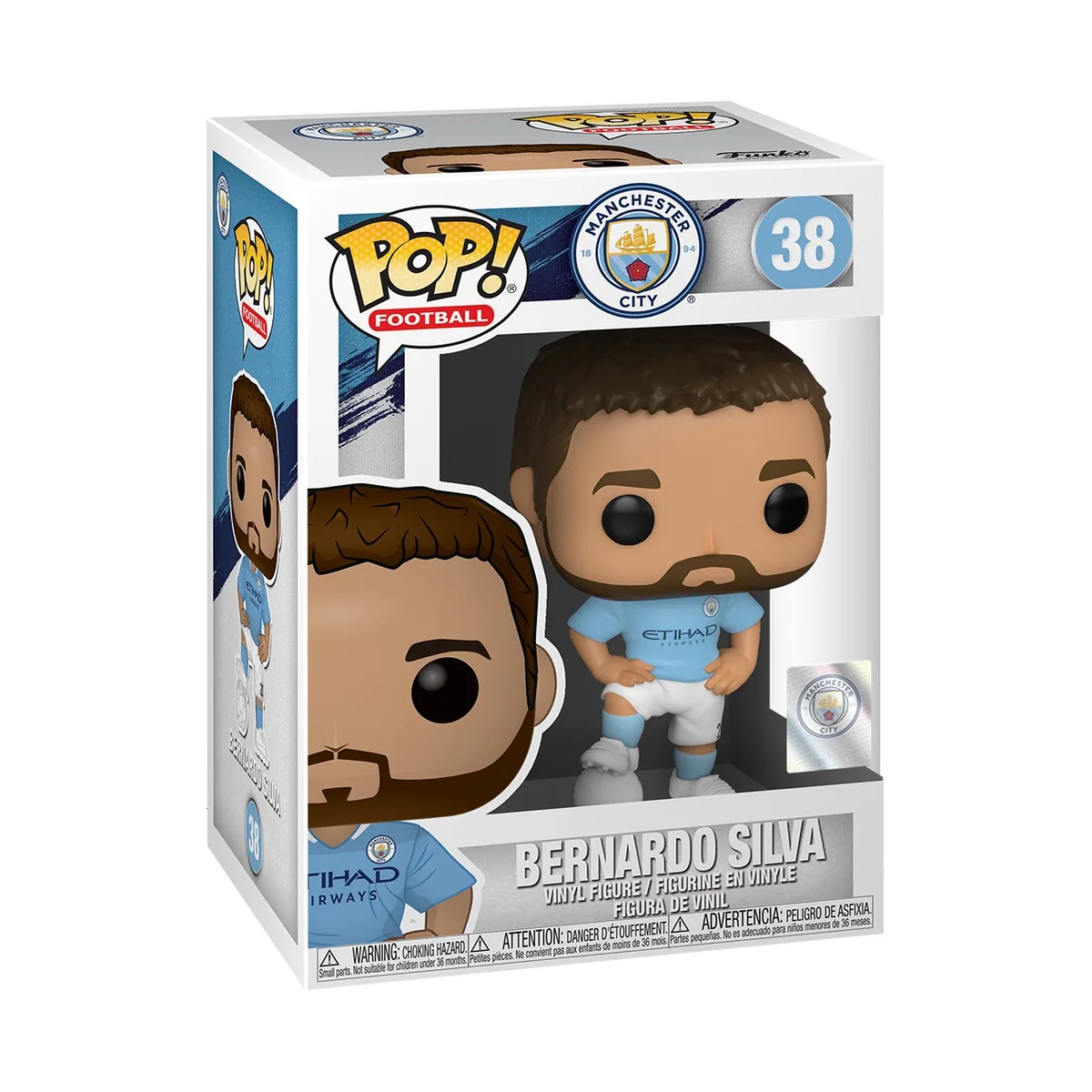 Фигурка Funko POP Футбол: FC Manchester City - Бернардо Силва