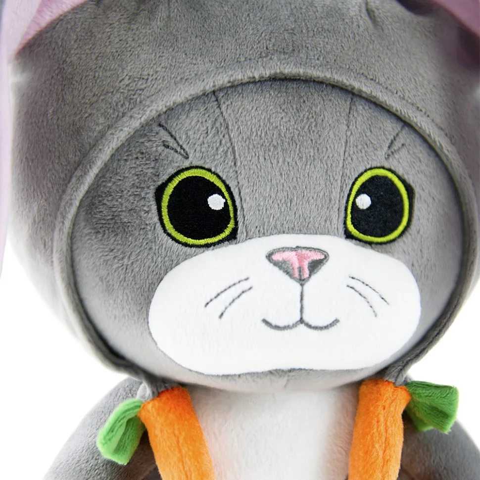 Плюшева іграшка Кото Кролик WP Merchandise 29 см Сірий