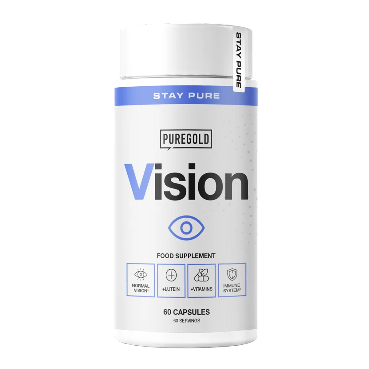 Pure Gold Vision 60 капсул для покращення зору та здоров'я очей