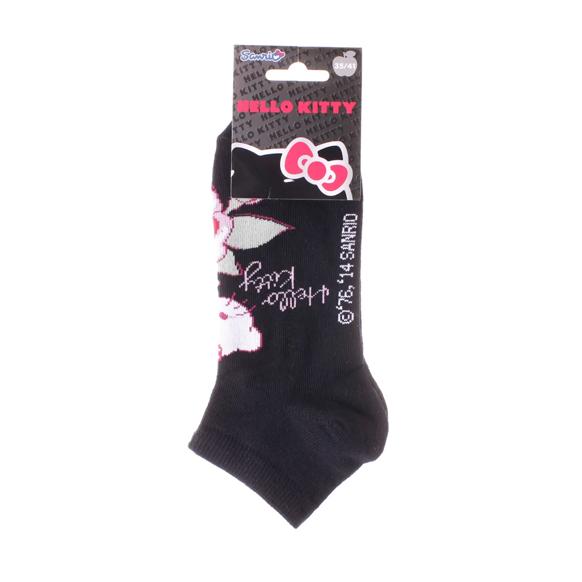 Шкарпетки HELLO KITTY хлопок 35-41 черные