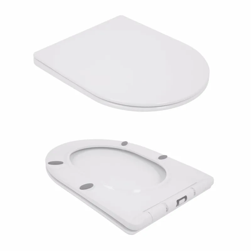 Унітаз підлоговий Qtap Jay Ultra Quiet компактний безшумний 640x360x835 мм кераміка білий
