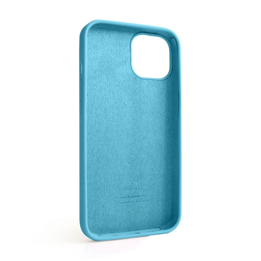 Чохол Silicone Case для Apple iPhone 14 силіконовий блакитний