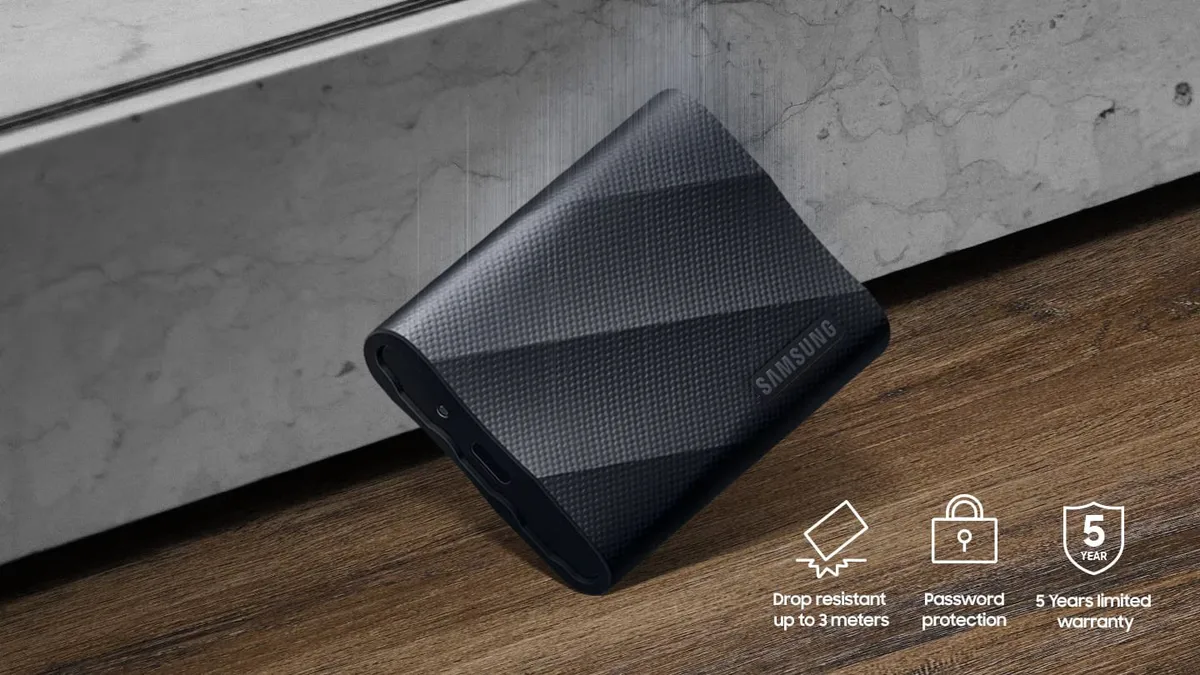Портативний SSD Samsung 4TB USB 3.2 Gen 2 Type-C T9