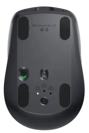 Миша Logitech оптична середня Bluetooth сірий 65х100,5х34,4 мм