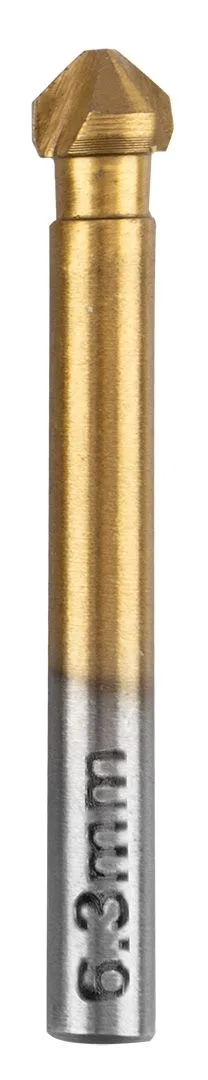 Набір конічних свердел GRAPHITE TiN 6.3-20.5мм для фрезування 6 шт кейс для розширення отворів
