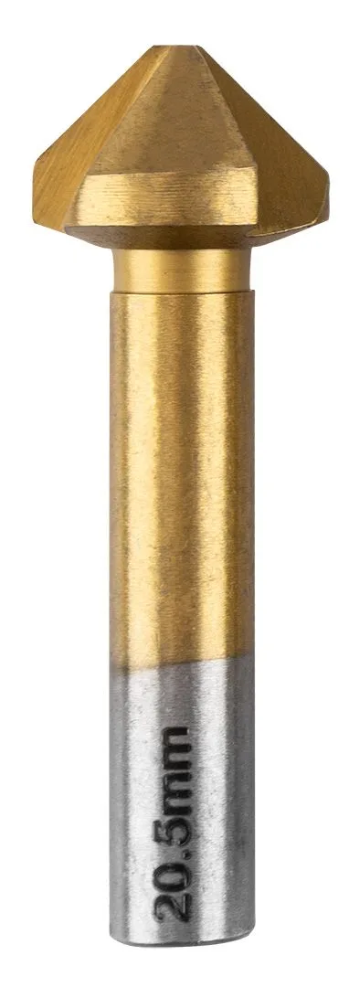 Набір конічних свердел GRAPHITE TiN 6.3-20.5мм для фрезування 6 шт кейс для розширення отворів