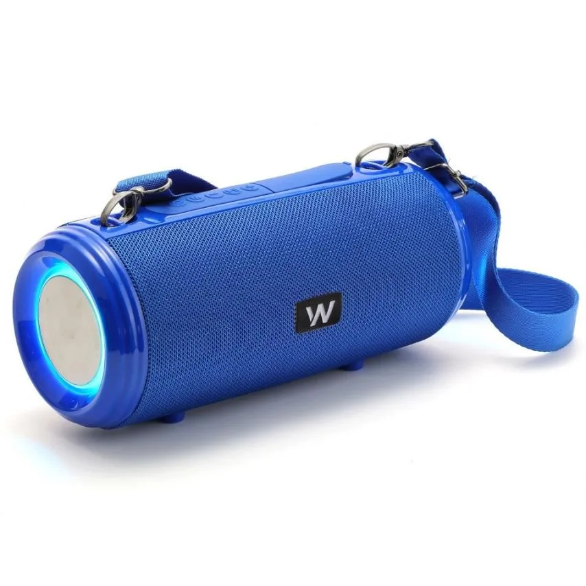 Портативна колонка WALKER Bluetooth 5Вт 221х99х101 мм Синя