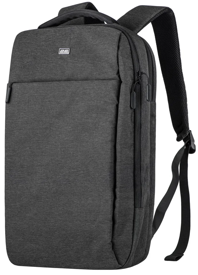 Рюкзак 2E, Melange 17", чорний