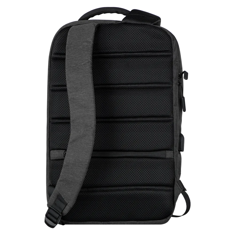 Рюкзак 2E, Melange 17", чорний