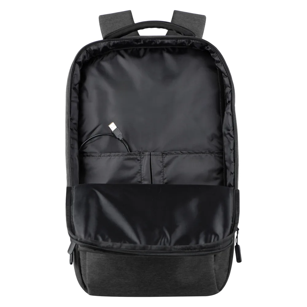Рюкзак 2E, Melange 17", чорний