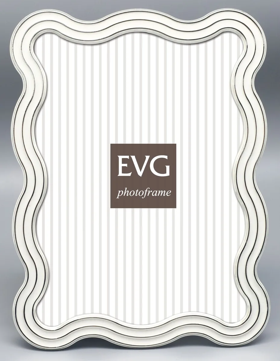 Фоторамка EVG метал 10х15 см біла
