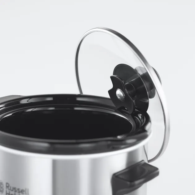 Мультиварка Russell Hobbs нержавіюча сталь 2 л чорна 3 програми
