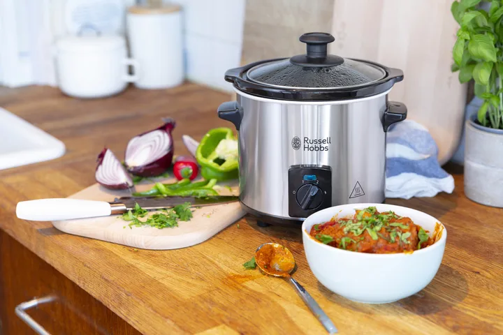 Мультиварка Russell Hobbs нержавіюча сталь 2 л чорна 3 програми