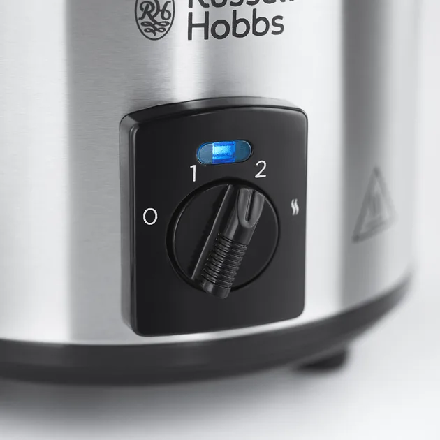 Мультиварка Russell Hobbs нержавіюча сталь 2 л чорна 3 програми