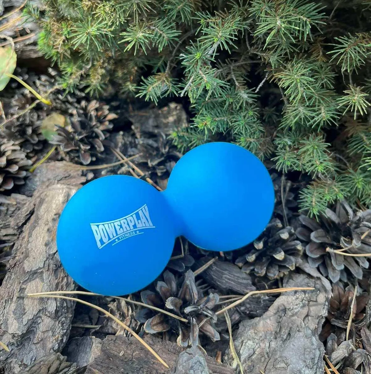 Масажний м'яч Active Point силіконовий 6,5 см синій