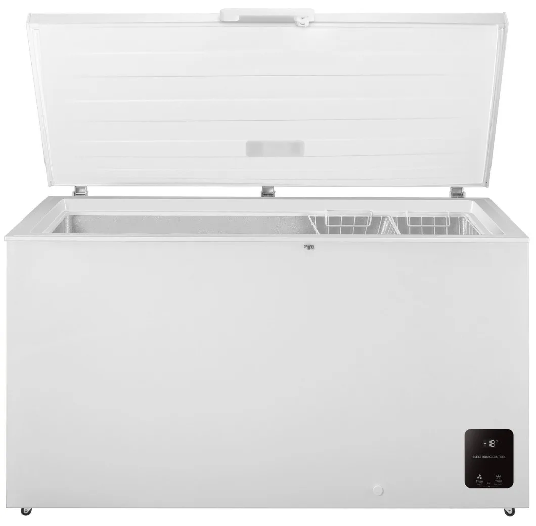 Морозильна камера Gorenje, 420 л, клас енергоефективності А+, ST, з дисплеєм, біла.