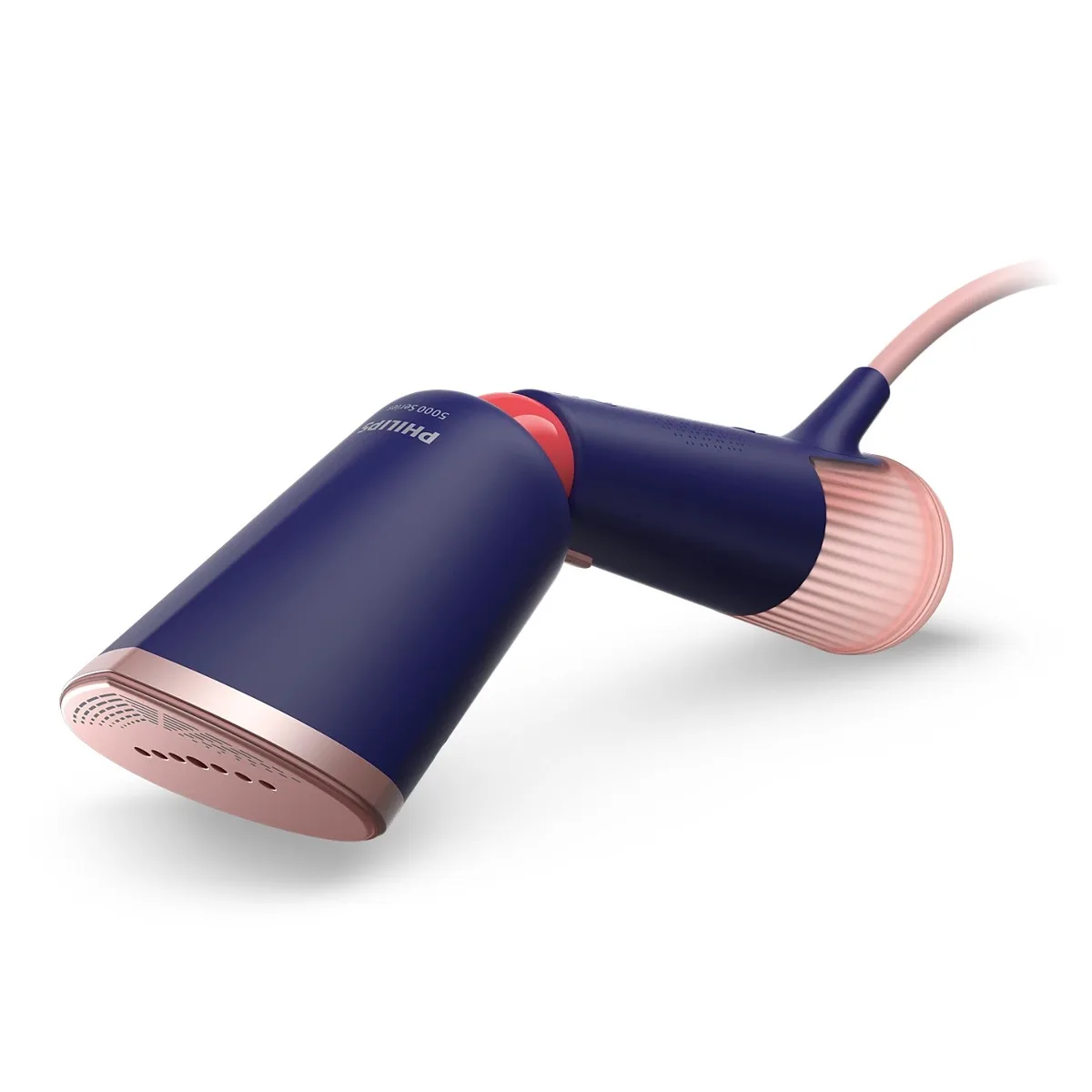 Парогенератор Philips компактний Series 5000, 1400Вт, 120мл, паровий удар -24гр, складана ручка, чохол-рукавичка.