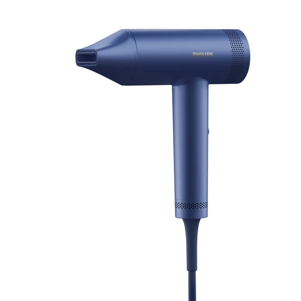 Фен Philips 8000 Series, 1400 Вт, 3 настройки, ионизация, холодный обдув, турборажим, цвет аквамарин