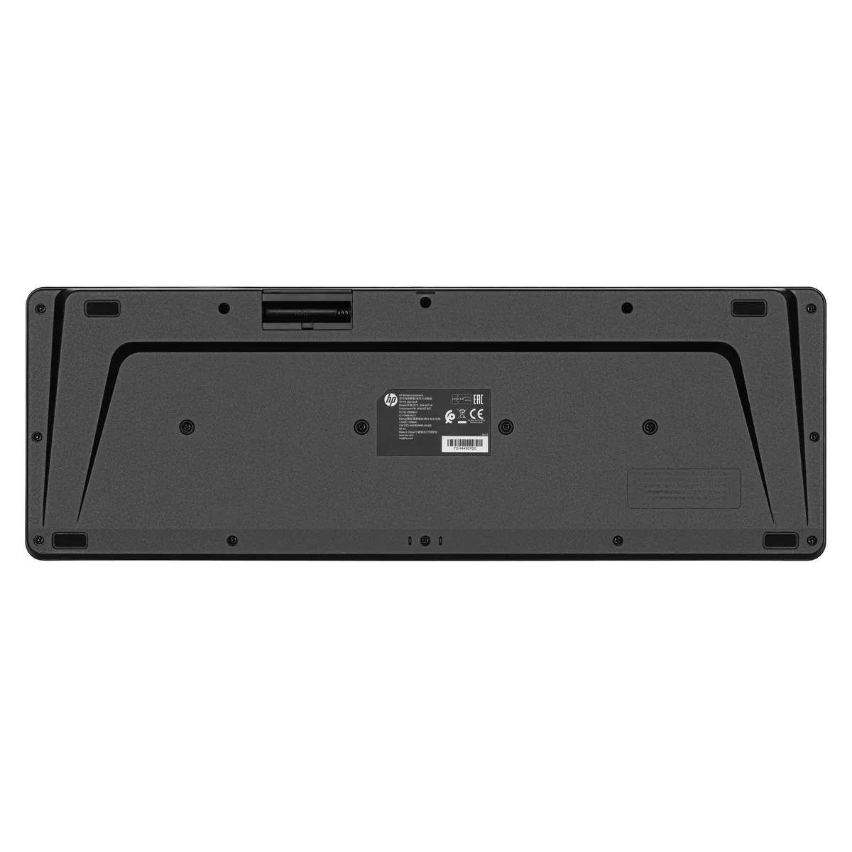 Клавіатура мембранна HP 220, 104key, WL, EN/UK, чорний