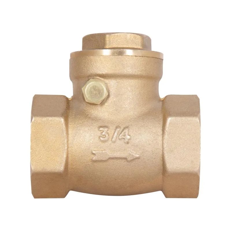 Обратный клапан 3/4" латунный для систем отопления и водоснабжения SD242W20